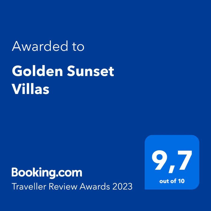 Golden Sunset Villas Agios Ioannis Diakoftis Kültér fotó